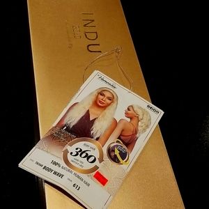 Platinum human hair Wig